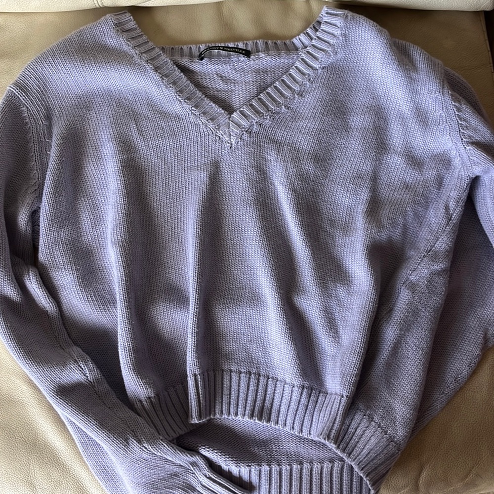 BRANDY MELVILLE PURPLE SWEATER